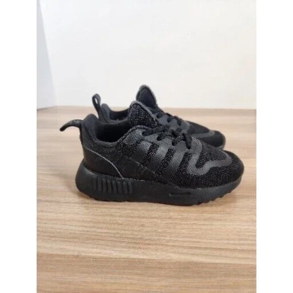 Adidas Multix Sneaker Baby‎ Infant 7K Black Athletic Running Shoes FX6405 - Picture 5 of 10